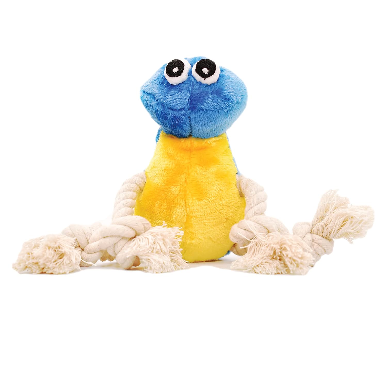 Goofy Tails Furry Bird Dog Toys | Light Chewers | Plush Toy | Rope Toy | Soft Dog Toys for Puppy