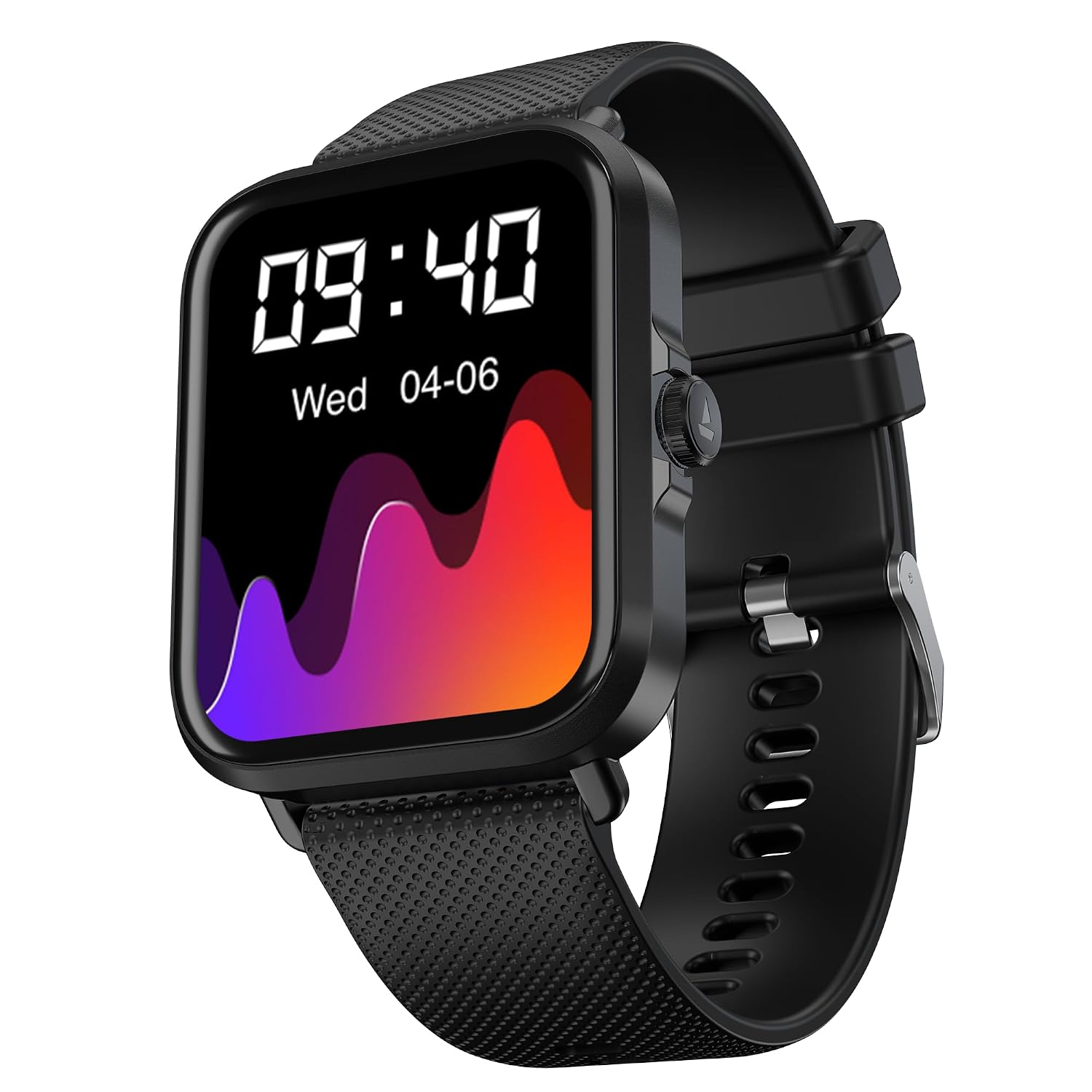 boAt Storm Infinity w/21 Days Extensive Battery Life, BT Calling, Huge 550mAh Battery, Fast Charge, 1.83” (4.6cm) Display, HR, SpO2 & Sleep Tracking, Smart Watch for Men & Women (Active Black)