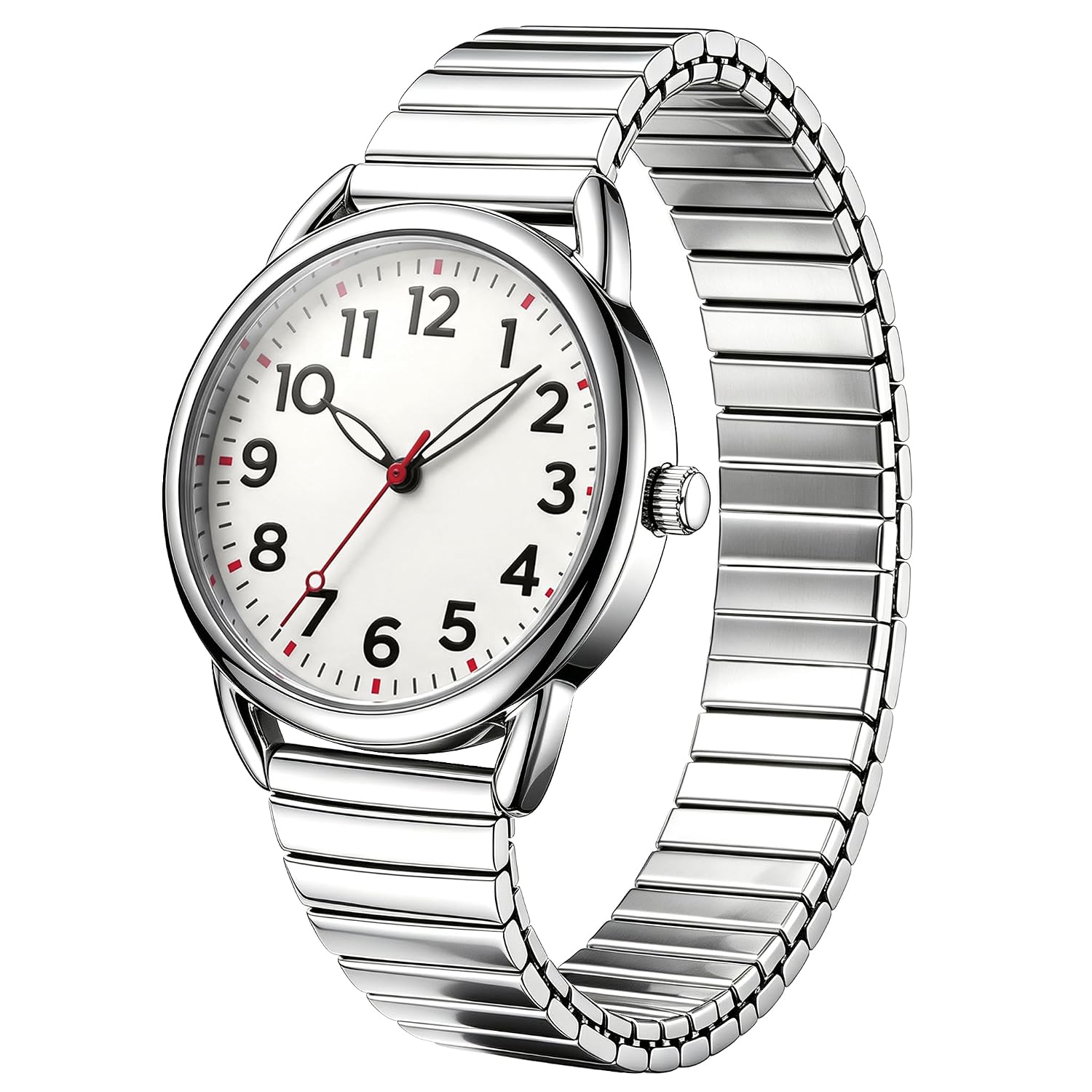 Asan Ge Watch for Women, Expansion Band Fits Various Sizes, Vintage Analog Waterproof, Easy to Read, 1 Watch with 4 Straps – Easy Tool Free Replacement