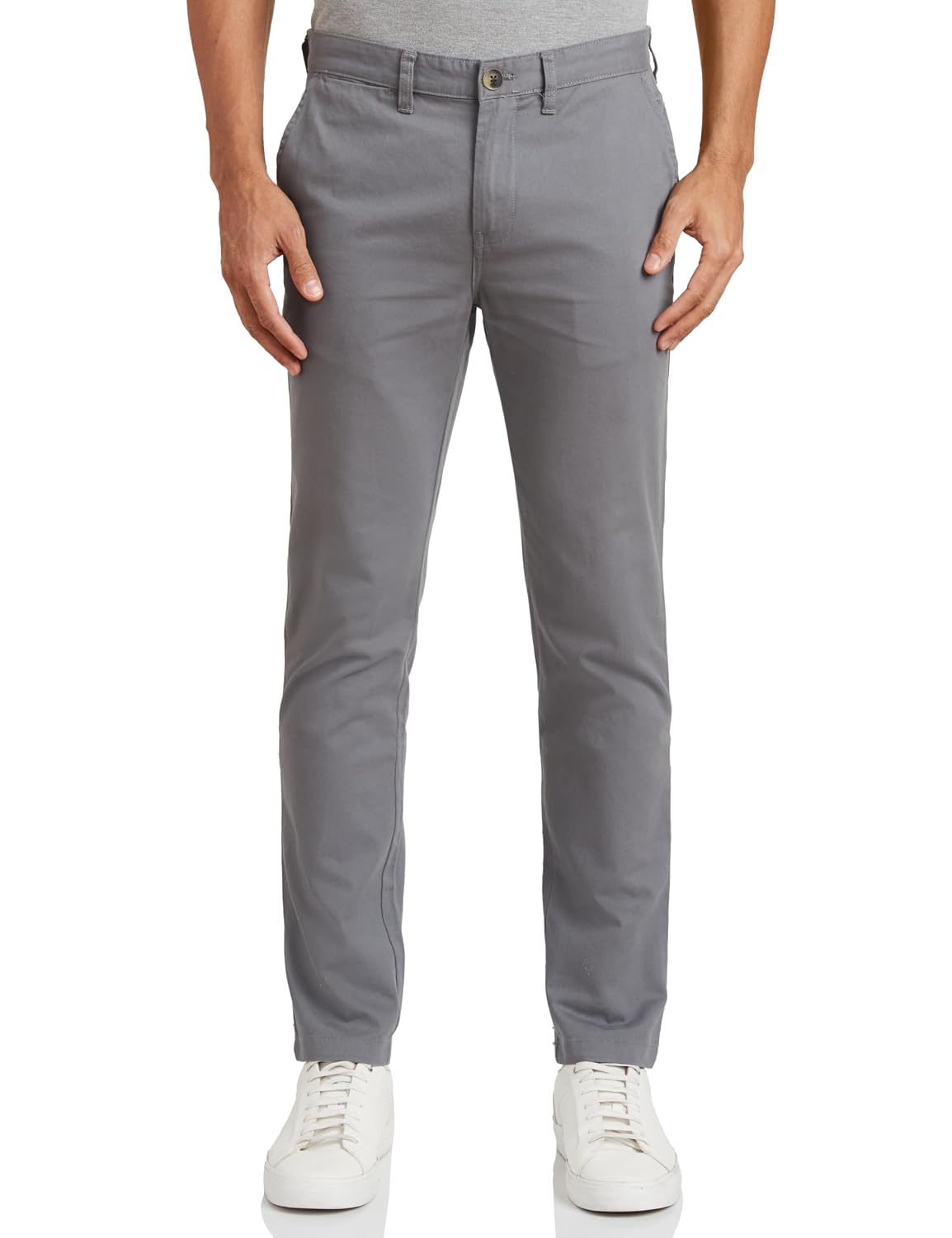 Amazon Brand – Symbol Men’s Casual Regular Fit Cotton Pants | Chinos | Trousers