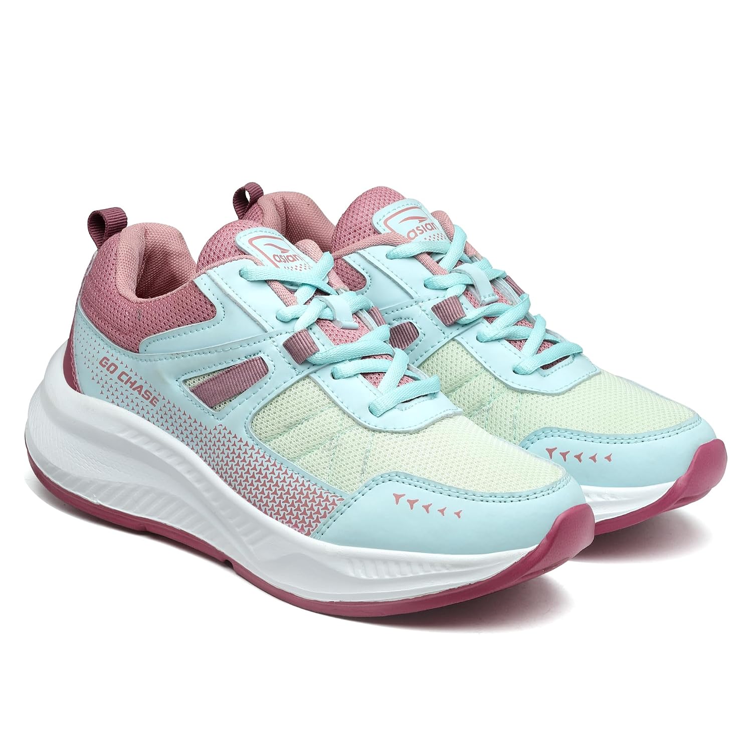 ASIAN DESTINY-05 Women’s Running Shoes | Lightweight Lace-Up Running Sneakers with Cushion Comfort | Stylish Shoes