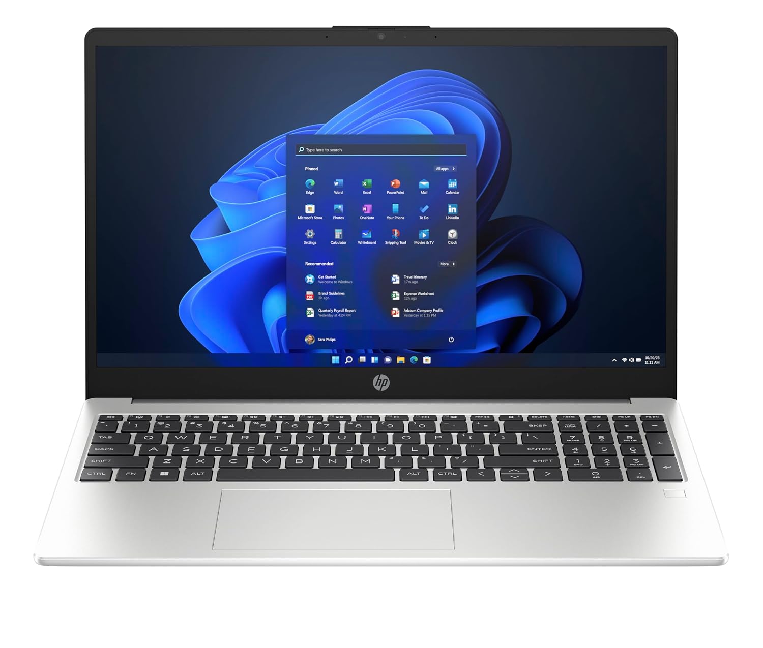 HP 255 Notebook, AMD Athlon Silver 7120U,8GB DDR4, 256GB SSD, 15.6-inch(39.6cm),Anti-Glare, HD Laptop, Radeon Graphics, (Win 11, Silver,1.52kg) G10