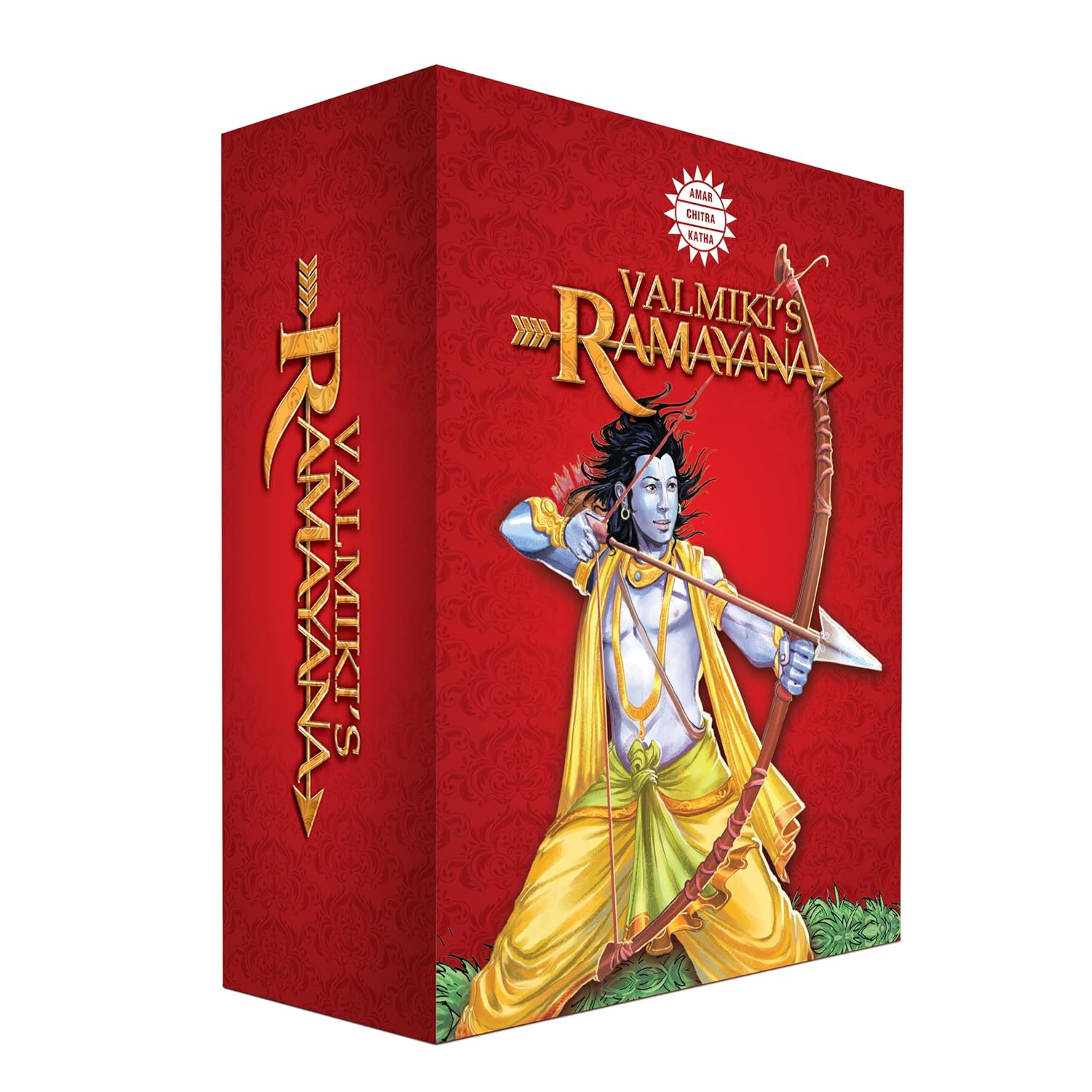 Valmiki’s Ramayana – 6 Volume Comic Book Set | Ramayana Stories from Indian Epics & Mythology | Illustrated Tales for Kids & Adults | Amar Chitra Katha