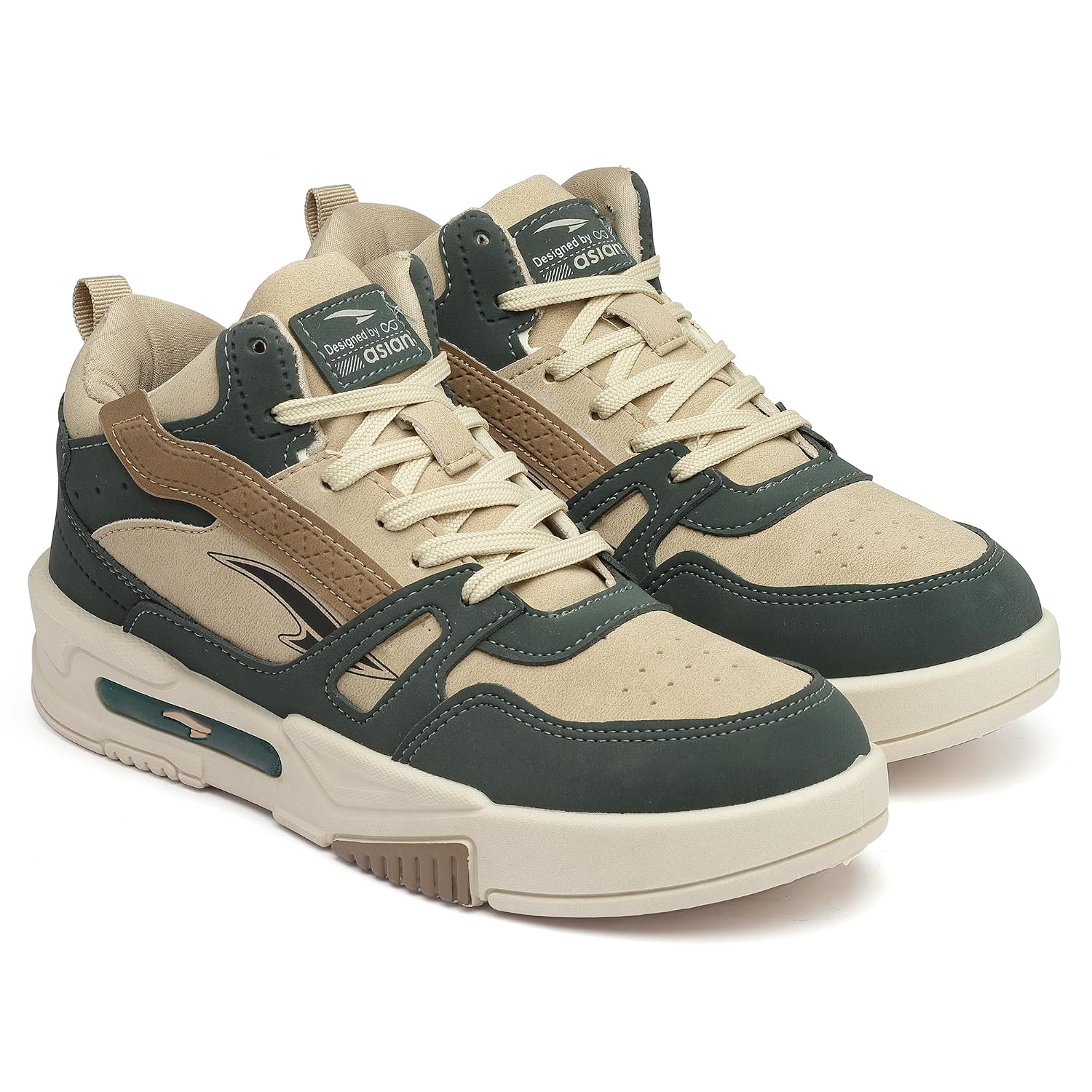 ASIAN Men’s MEXICO-11 Casual Sneaker Shoes with Synthetic Upper Lightweight Comfortable Mid Top Sneaker Shoes for Men’s & Boy’s