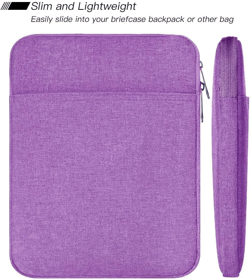 ProElite Sleeve Case Cover 6″ to 8″ for Amazon Kindle 6″, Paperwhite 6.8″, Kindle Fire, Apple iPad mini 6th Gen 8.3″, Mini 5/4/3/2/1, Lenovo M9/M8, Samsung Galaxy Tab A9/A7 Lite Tablet, Lavender