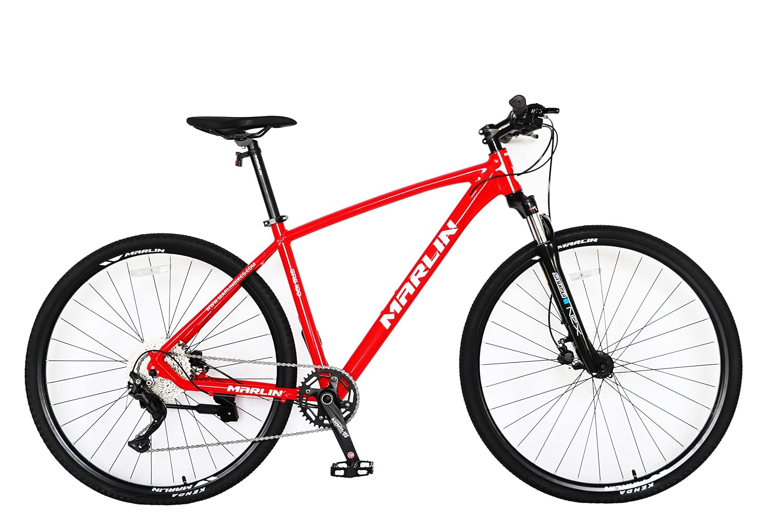 Marlin GRS100 Hybrid Bike (700x40c) (XL, Viper Red)