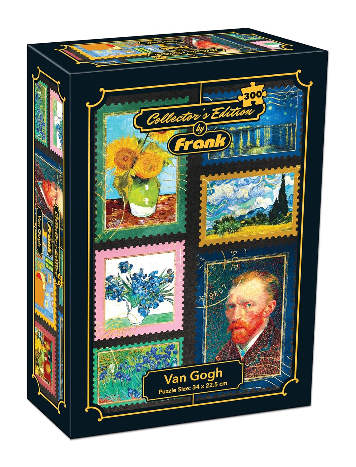 Frank Van Gogh 300 Pieces Jigsaw Puzzles | Collector’s Edition | Travel Friendly Mini Puzzles | Realistic Illustration Puzzle | Game for Focus & Memory | for Adults & Teenagers