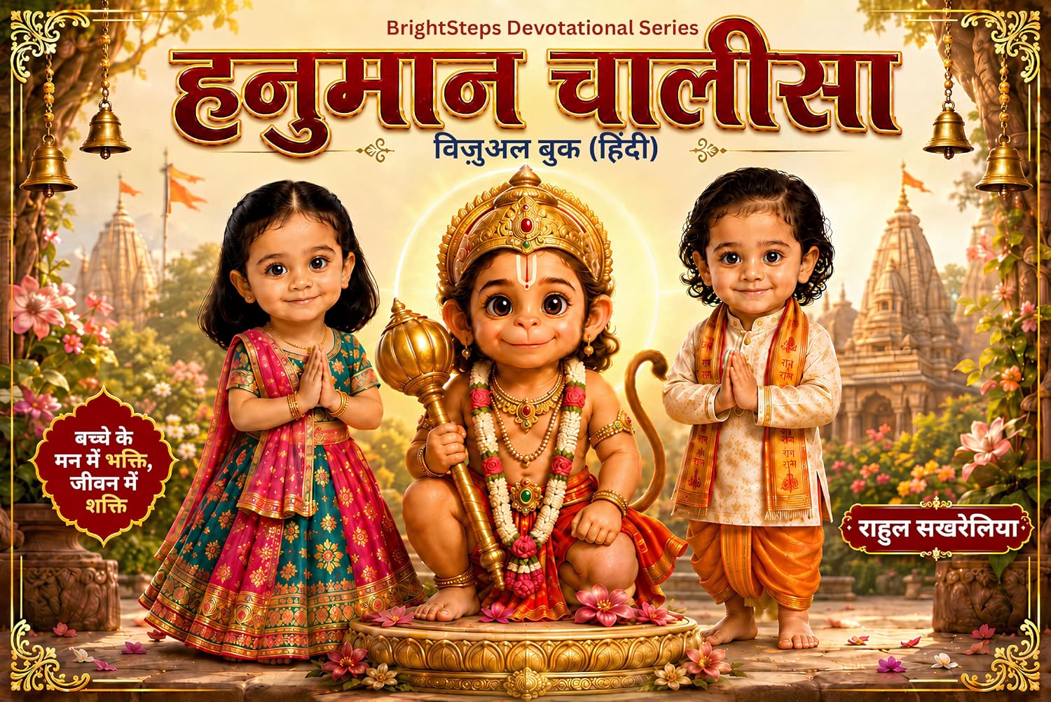 Hanuman Chalisa – Visual Book (Hindi): BRIGHTSTEPS DEVOTATIONAL SERIES Hanuman Chalisa – Visual Book (Hindi) (Hindi Edition)