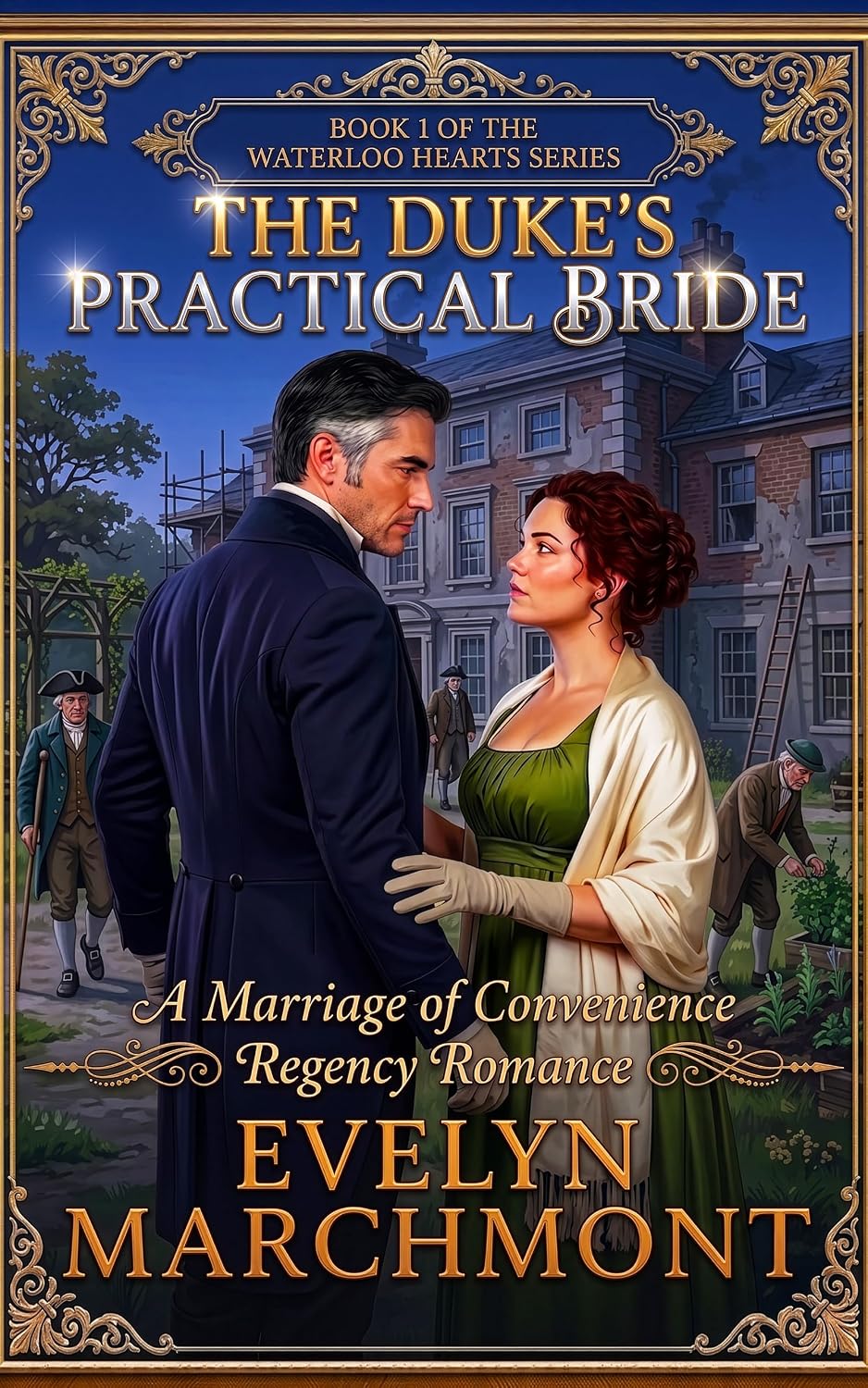 The Duke’s Practical Bride: A Marriage of Convenience Regency Romance (Waterloo Hearts Book 1)