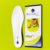 Orthopedic Insoles for Flat Feet & Heel Pain Relief | Arch Support Shoe Inserts for Men & Women | Shock Absorbing EVA Insoles for Walking, Running & Daily Comfort (White, Size 12)