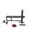 BODYFIT Weight Lifting Multi Purpose Adjustable 4 in 1 Home Gym Bench – (Black, Incline + Decline + Flat + Sit Up Bench) – Weight Capacity: 100 Kg