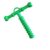 B-Arm Chewy Tube- Spiral Design (Green) | Chewing Tube for ADHD, Autism & Sensory Disorder | Upgraded Design for Oral Stimulation | Teether Toy for Children & Adults (Moderate-Strong Chewers)