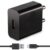 Fast Charger for Amazon Kindle Fire HDX 8.9 Original Adapter Super Flash Vooc Fast Quick Qualcomm Charging Smart IC Technology with 1m Micro USB Data Cable (Black, SE.N4)