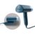 PHILIPS Steam Iron Handheld for Clothes STH3000/20 – Compact & Foldable, Convenient Vertical Steaming, 1000 Watt Quick Heat Up, up to 20g/min, Kills 99.9%* Bacteria (Reno Blue)