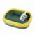 Dog Trust Cat Litter Box Tray with Free Scooper Semi Closed Design Suitable for All Adult Cats Breeds & Kittens Color – May Very