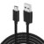 Usb Cable For Amazon Kindle Fire HDX Original Data Cable Fast Charging Cable Sync Quick Charge Cable Speed Upto 3.4Amp High Speed Fast V8 Cable with 1.2m Long Cable – (Black, ST.R8)