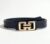 Women’s Leather Belt with Elegant Gold Buckle Adjustable Waist Design for Jeans Dresses Skirts Outfits