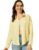 Women’s Striped Shirt, Casual Button Down Shirt for Women, Full Sleeve Cotton Blend Oversized, Ladies Formal & Casual Wear Top