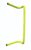 Navrang Agility Hurdles for Sports Training, 6 inches Height, Running and Jumping Drills, Football, Exercise Equipment, Pack of 3, Yellow and Green