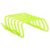 Speed Training and Practice Hurdle Track and Fields 6 inch for Unisex Adult Yellow Color Pack of 1 (4 Pieces)