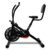 PowerMax Fitness BU-201 Dual Action Air Bike/Exercise Bike for Home |Gym Cycle for Workout With Adjustable Cushioned Seat | Non-Slip Pedals | Moving Handles Black Gym Bike, Max user weight 120 KG