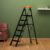 Bonkaso Alloy Steel Climb Master 6-Step Foldable Heavy Duty Ladder for Home, Indoor and Outdoor Purpose with Anti-Slip and Advanced Locking System – (Black&Orange)