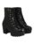 Shoetopia Women & Girls Lace Up Block Heeled Western Boots