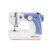 Usha Janome Dream Stitch Automatic Zig-Zag Electric Sewing Machine (White and Blue) 32.5 Quart