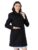 CHKOKKO Women Classic Long Winter Coat Double Breasted | Knee Length Design with a Sophisticated Spread Collar and Convenient Front Pockets for All Occasions