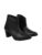 Shoetopia Women’s Ankle Boots – Faux Leather Pointed Toe Booties with Side Zip & Mid Block Heel for Work, Party & Everyday