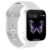 Bouncefit D20 Y68 Fitness Band Smart Watch for Men, Women, Boys, Girls, Kids – Single Touch Interface, Water Resistant, Workout Mode, Quick Charge Sports Smartwatch – White