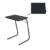 TABLE MAGIC – Multipurpose Height Adjustable Laptop Table Mat Finish, Lap Desk Work from Home & Study Desk Picnic Outdoor Tv Tray (Black, Large, TM Regular)