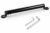 Universal Motorcycle Handlebar Brace Rod | CNC Aluminum Cross Bar with Mount Clamp | Bike Handle Stabilizer Support Bar | Black Finish