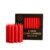 True Decor Wax 5″ Red Pack Of 20 Chime/Spell/Mombati Unscented Candles || Red Candles For Stamina Good Luck Willpower And Courage || Burn Time 4 Hrs