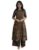 ANNI Designer Women’s Viscose Blend Straight Printed Kurta with Palazzo | Elbow Length Sleeve Kurti Set | Close Neck with Back Slit | Soft Comfortable Fabric | 2 Piece Outfit