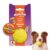 BarkButler x FOFOS Super Durable Bounce Ball (S) – Dog Ball Toy, Chew Toys for Dogs, Dog Toys for Medium Dogs (0-20kgs) – Yellow