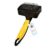 Foodie Puppies Pet Grooming Slicker Brush for Puppies, Dogs, and Cats – (Medium) | Removes Loose Undercoat Mats and Tangled Hair | Massaging Tool for Long and Short Hair (Color May Vary)