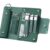 10-in-1 Manicure Kit – Stainless Steel Nail Clipper Set for Men & Women | Grooming Tools with Cuticle Remover, Nail File, Ear Pick & Tweezers in Compact Travel Case (Green)