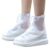 Rain Boots Shoe Covers Waterproof for Men & Women – Non-Slip Reusable Overshoes with Zipper, Shoe Protectors for Hiking, Climbing, Camping, Cycling & Rainy Days (XL)
