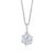 Ornate Jewels 925 Silver 2 Carat American Diamond Solitaire Pendant with Chain for Women and Girls | With Certificate of Authenticity & 925 Stamp | Life-time Warranty