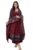 KLOSIA Women’s Rayon Printed Anarkali Kurta and Pant with Dupatta Set