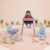 My Giraffe Bobo 3-in-1 Convertible Baby High Chair, Light Blue