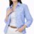 Women’s Cotton Striped Shirt | Casual Button Down Shirts for Women | Full Sleeve Stylish Office Wear Top | Regular Fit Color