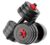 Star X PRO PVC Adjustable Dumbbell Set 10Kg with 2 Dumbbell Rods 14” Black |Durable, Home Workout Gym Weights for Full Body Strength Training (2.5kg x 4 Plates)