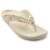 Liberty A-HA Beige Flip-Flops for Women – EVA Slip-On, Comfort