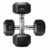 LEEWAY 2.5 Kg Dumbbell Set of 2 | Rubber Coated Hex Dumbbells | (2.5kg Pair) Total 5 Kg Weight for Home Gym Workout & Strength Training | Non-Slip Grip | Cast iron Fix Weight Hex Dumbble