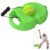 Tennis Trainer Rebound Ball Set | Solo Tennis Practice Trainer with Elastic Rebound String & Heavy Stable Base | Self Training Equipment for Kids & Adults (Round)