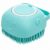 Dog Bath Brush 3-in-1 Shampoo Dispenser Scrubber Tick Remover
