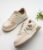 Sneakers for Women Comfortable Synthetic Leather Shoes for Woman, Lace-Up Casual Girls Shoe, Lightweight Sneaker Shoes for Woman