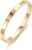 Shining Diva Fashion 18K Gold Plated Stainless Steel Openable Crystal Bracelet | Cuff Bangle | Friendship Couple Wedding Gifts for Mother Sister Wife Girlfriend | Anti Tarnish Jewellery